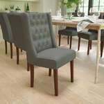 Flash Furniture , QY-A91-GY-GG, Reception Furniture - Chairs