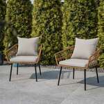 Flash Furniture , SB-1960-CH-GY-GG, Patio Chairs