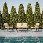 Flash Furniture , SB-1960-CREAM-GG, Patio Sets