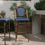 Flash Furniture , SDA-AD642001-BS-NVYWH-NAT-GG, Indoor Outdoor Barstools