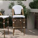 Flash Furniture , SDA-AD642001-F-BS-WHGY-NAT-GG, Indoor Outdoor Barstools