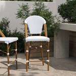 Flash Furniture , SDA-AD642001-F-CS-WHGY-NAT-GG, Indoor Outdoor Barstools