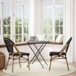 Flash Furniture , SDA-AD642107-BK-NAT-GG, Indoor Outdoor Chairs