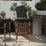 Flash Furniture , SDA-AD642107-BS-BK-NAT-GG, Indoor Outdoor Barstools