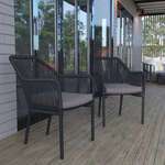 Flash Furniture , SDA-AD892006-BK-2-GG, Patio Chairs