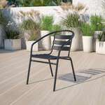 Flash Furniture , TLH-017C-BK-GG, Indoor Outdoor Chairs