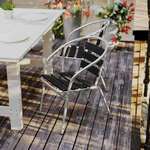Flash Furniture , TLH-017W-BK-GG, Patio Chairs