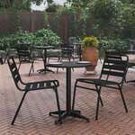 Flash Furniture , TLH-052-1-BK-GG, Patio Tables