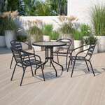 Flash Furniture , TLH-072RD-017CBK4-GG, Indoor Outdoor Sets