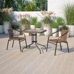 Flash Furniture , TLH-073SQ-037BN2-GG, Indoor Outdoor Sets