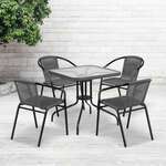 Flash Furniture , TLH-073SQ-037GY4-GG, Indoor Outdoor Sets