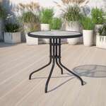 Flash Furniture , TLH-087-BK-GG, Indoor Outdoor Tables