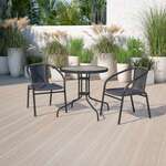 Flash Furniture , TLH-087RD-037BK2-GG, Indoor Outdoor Sets
