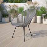 Flash Furniture , TLH-094-GREY-GG, Accent Chairs - Nonupholstered