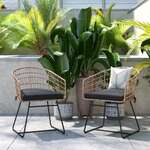 Flash Furniture , TW-VN015-15-NAT-GG, Patio Chairs