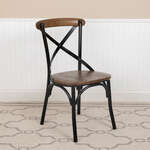 Flash Furniture , X-BACK-METAL-FW, Accent Chairs - Nonupholstered