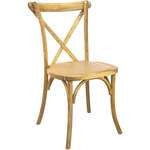 Flash Furniture , X-BACK-NAT, Accent Chairs - Nonupholstered