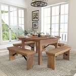Flash Furniture , XA-F-60-RD-GG, Dinette Tables