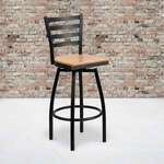 Flash Furniture , XU-6F8B-LADSWVL-NATW-GG, Restaurant Barstools