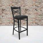 Flash Furniture , XU-6F8BXBK-BAR-BLKV-GG, Restaurant Barstools