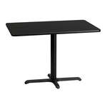 Flash Furniture , XU-BLKTB-3042-T2230-GG, Restaurant Tables