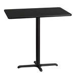 Flash Furniture , XU-BLKTB-3042-T2230B-GG, Restaurant Tables