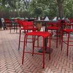 Flash Furniture , XU-CH-10318-B-RED-GG, Indoor Outdoor Barstools