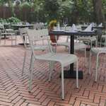 Flash Furniture , XU-CH-10318-SIL-GG, Indoor Outdoor Chairs