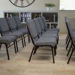 Flash Furniture , XU-CH-60096-BEIJING-GY-BAS-GG, Banquet/Church Stack Chairs