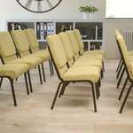 Flash Furniture , XU-CH-60096-BGE-GG, Banquet/Church Stack Chairs