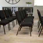 Flash Furniture , XU-CH-60096-BK-GG, Banquet/Church Stack Chairs