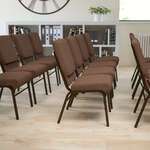 Flash Furniture , XU-CH-60096-BN-BAS-GG, Banquet/Church Stack Chairs
