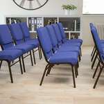 Flash Furniture , XU-CH-60096-NVY-DOT-BAS-GG, Banquet/Church Stack Chairs