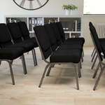 Flash Furniture , XU-CH0221-BK-SV-GG, Banquet/Church Stack Chairs