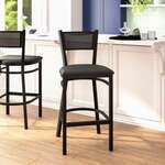 Flash Furniture , XU-DG-60116-GRD-BAR-BLKV-GG, Restaurant Barstools