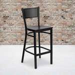 Flash Furniture , XU-DG-60116-GRD-BAR-MAHW-GG, Restaurant Barstools