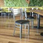 Flash Furniture , XU-DG-60401-BLKV-GG, Restaurant Chairs