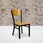 Flash Furniture , XU-DG-6F2B-CIR-NATW-GG, Restaurant Chairs