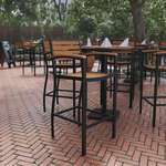 Flash Furniture , XU-DG-HW6036B-ARM-GG, Indoor Outdoor Barstools