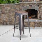 Flash Furniture , XU-DG-TP0004-30-WD-GG, Restaurant Barstools