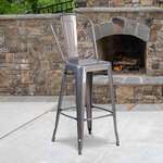 Flash Furniture , XU-DG-TP001B-30-GG, Restaurant Barstools
