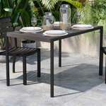 Flash Furniture , XU-DG-UH3048-GY-GG, Indoor Outdoor Tables