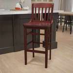 Flash Furniture , XU-DG-W0006BAR-MAH-GG, Restaurant Barstools