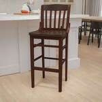 Flash Furniture , XU-DG-W0006BAR-WAL-GG, Restaurant Barstools