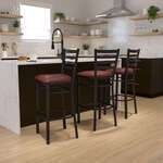 Flash Furniture , XU-DG697BLAD-BAR-BURV-GG, Restaurant Barstools
