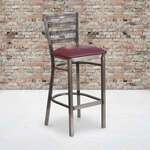 Flash Furniture , XU-DG697BLAD-CLR-BAR-BURV-GG, Restaurant Barstools