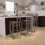 Flash Furniture , XU-DG697BLAD-CLR-BAR-CHYW-GG, Restaurant Barstools