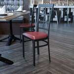 Flash Furniture , XU-DG6Q3BWIN-BURV-GG, Restaurant Chairs