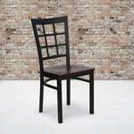 Flash Furniture , XU-DG6Q3BWIN-MAHW-GG, Restaurant Chairs