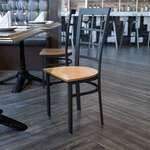 Flash Furniture , XU-DG6Q3BWIN-NATW-GG, Restaurant Chairs